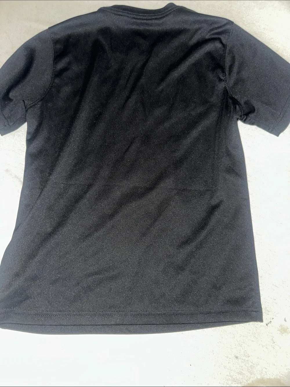 Kids Size M Philadelphia 76ers Black Graphic Rashguard Tee